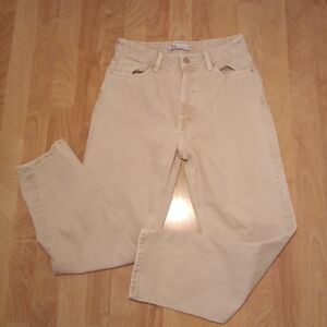 Women's Beige Jeans